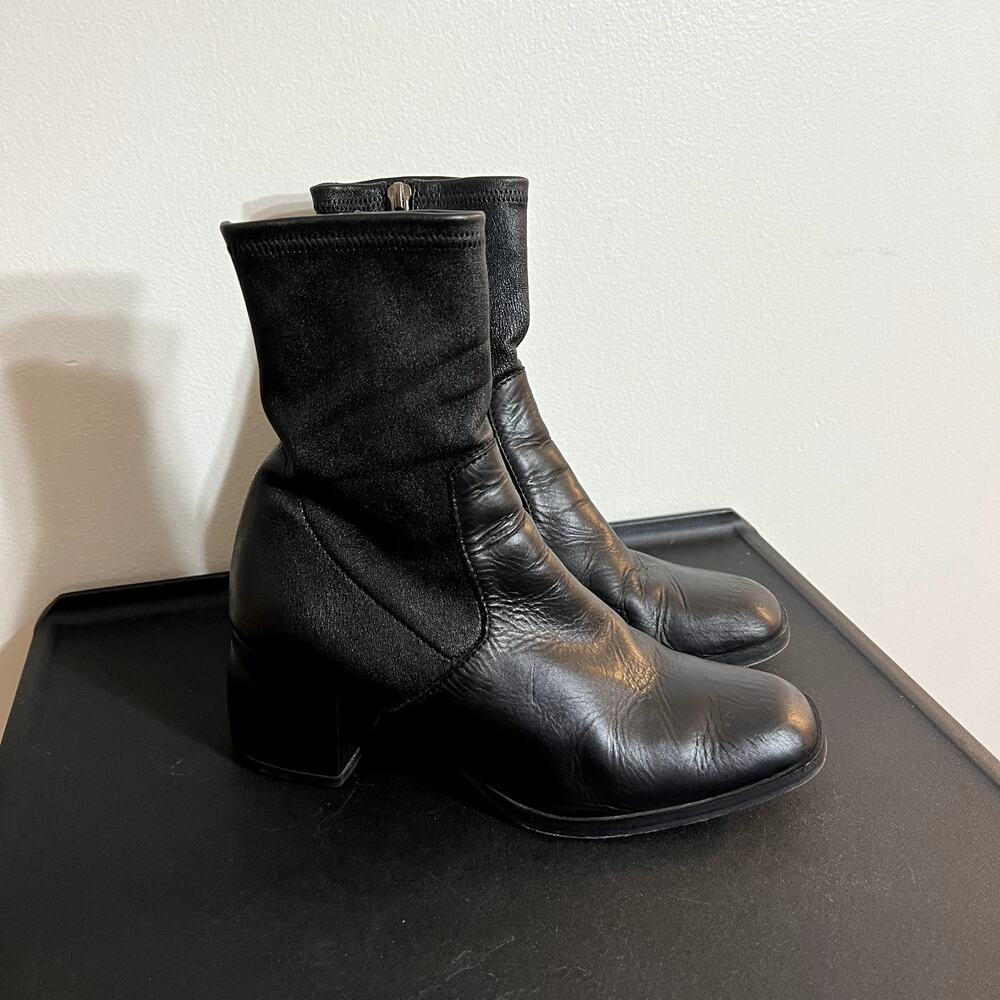 LD Tuttle Leather Ankle Boots